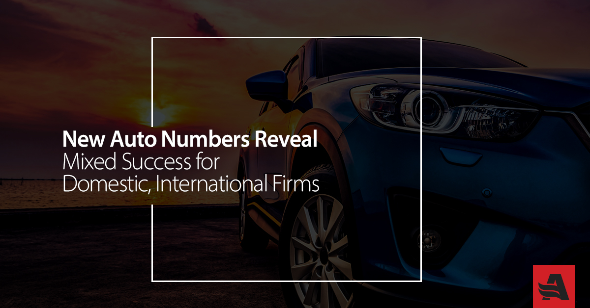 New Auto Numbers Reveal Mixed Success for Domestic, International Firms