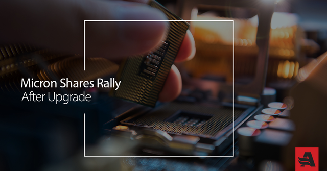 Micron Shares Rally After Upgrade