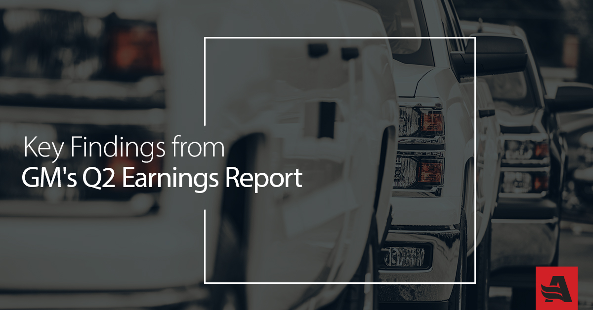 Key Findings From GM’s Q2 Earnings Report