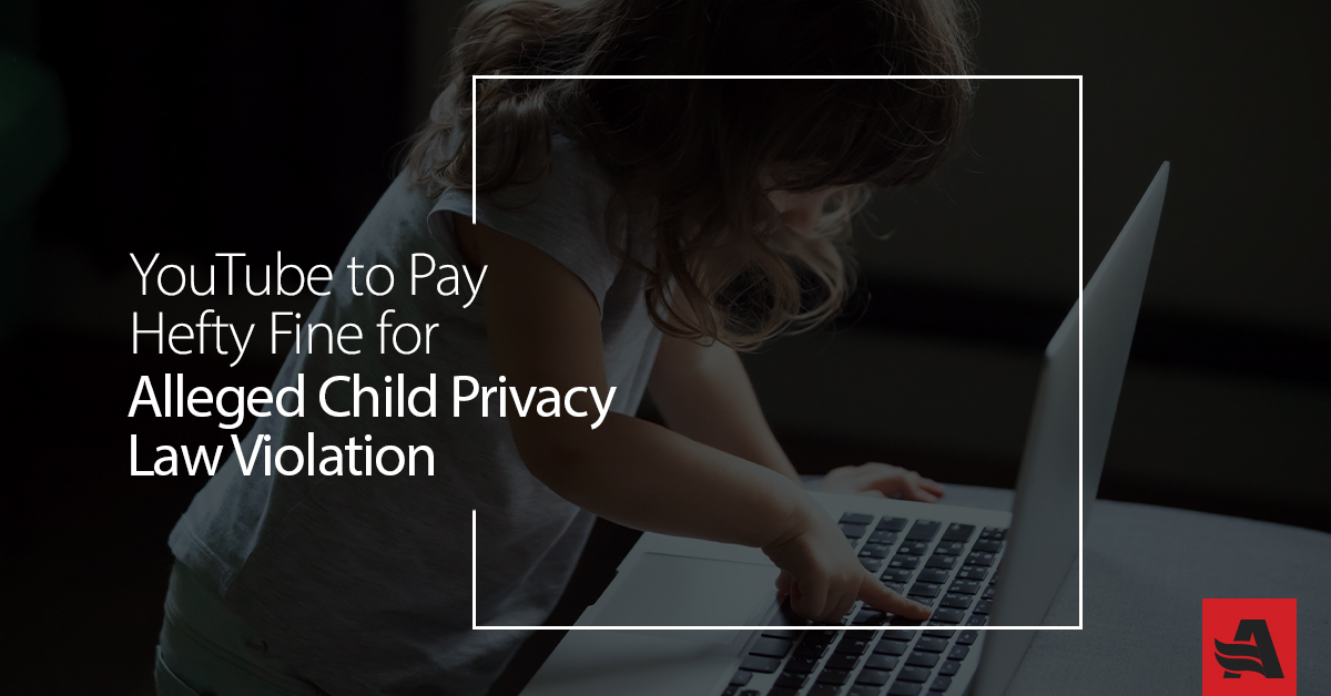 YouTube to Pay Hefty Fine for Alleged Child Privacy Law Violation