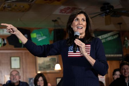 Haley and DeSantis battle for second place in Republican contest in Iowa