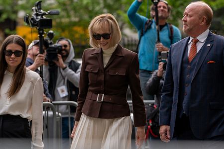 Donald Trump in court for second defamation trial after Iowa victory