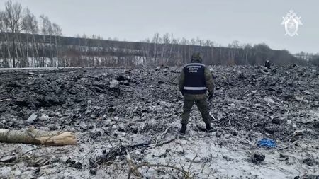 Russia says Ukraine had 15-minute warning on PoW flight; Kyiv denies this