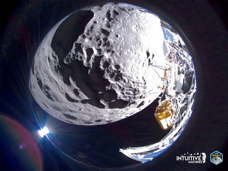 Odysseus moon lander likely has 10 to 20 hours of battery life left, company says